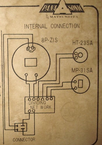 MFB Lautsprecher Panasonic EASB-8M2 von 1961